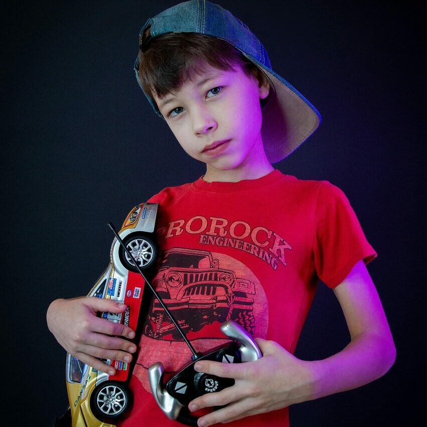 Zwłaszcza chłopcy mają nadmiar zabawek